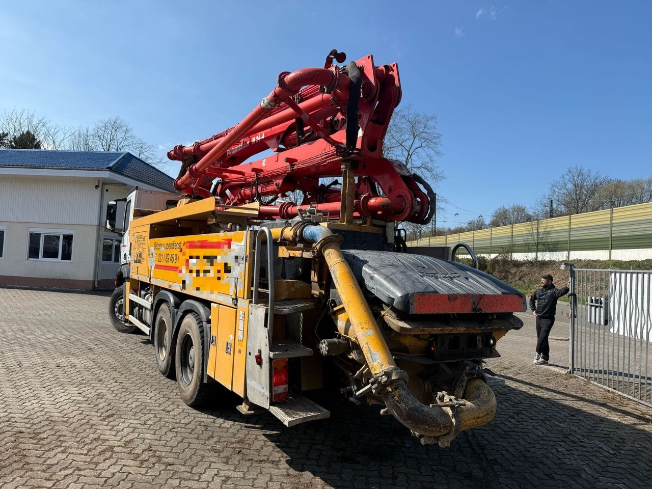 Mercedes-Benz 2640 putzmeister 24m /4 - Betonpumpe: billede 3 Mercedes-Benz 2640 putzmeister 24m /4 - Betonpumpe: billede 3