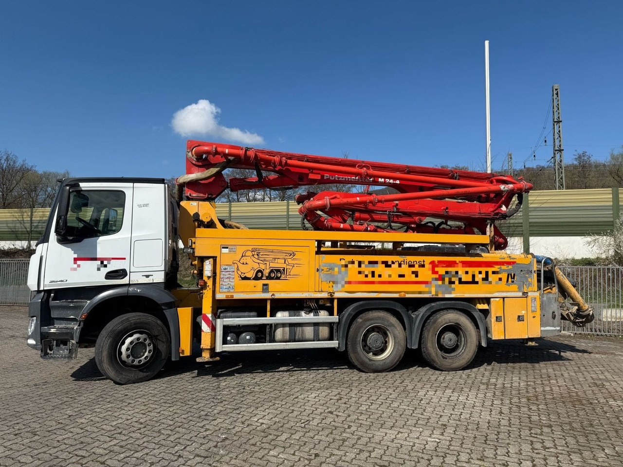 Mercedes-Benz 2640 putzmeister 24m /4 - Betonpumpe: billede 4 Mercedes-Benz 2640 putzmeister 24m /4 - Betonpumpe: billede 4