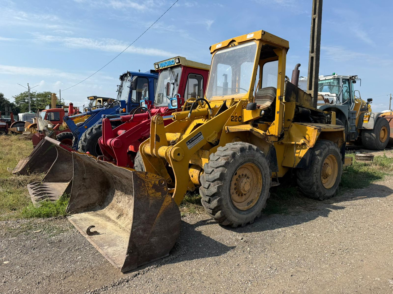 HANOMAG 22C FRONT LOADER - Gummihjulslæsser: billede 1 HANOMAG 22C FRONT LOADER - Gummihjulslæsser: billede 1