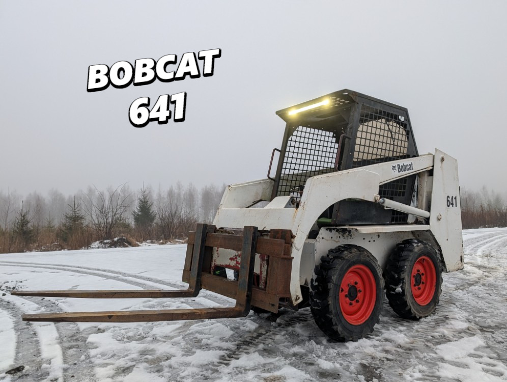 BOBCAT 641 - VIDEO - Skridstyret minilæsser: billede 1 BOBCAT 641 - VIDEO - Skridstyret minilæsser: billede 1
