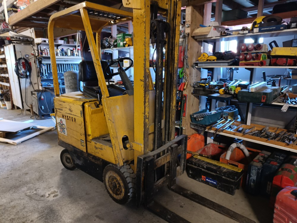 Hyster Electric 30 sähkötrukki - El gaffeltruck: billede 1 Hyster Electric 30 sähkötrukki - El gaffeltruck: billede 1
