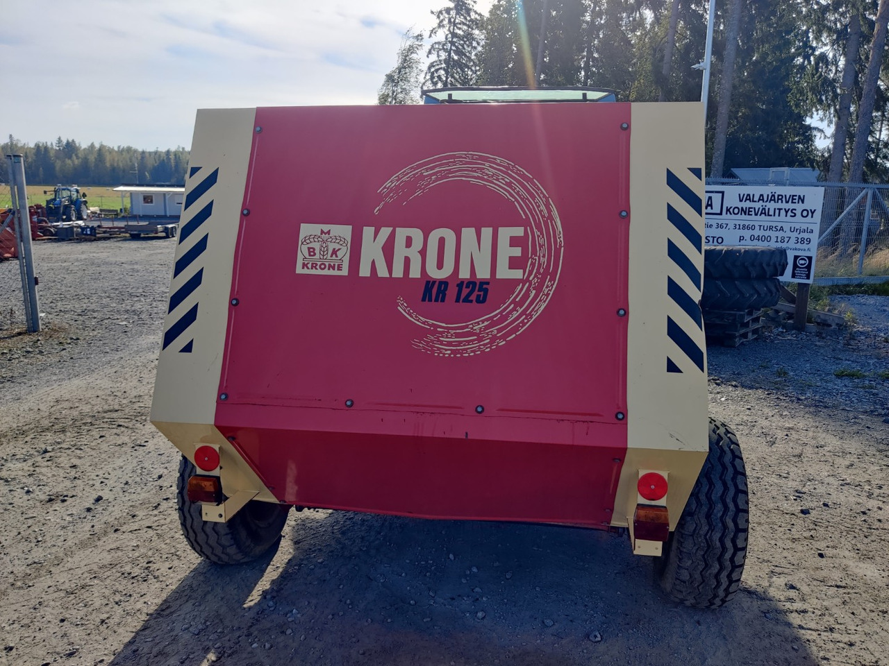 KRONE KR 125 - Rundballepresse: billede 4 KRONE KR 125 - Rundballepresse: billede 4