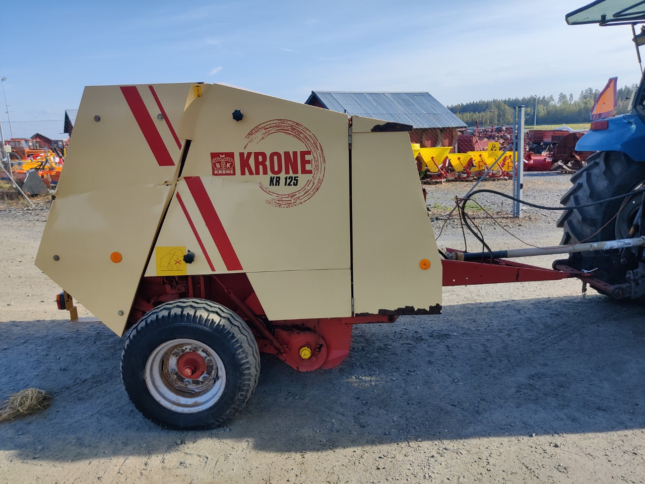 KRONE KR 125 - Rundballepresse: billede 2 KRONE KR 125 - Rundballepresse: billede 2