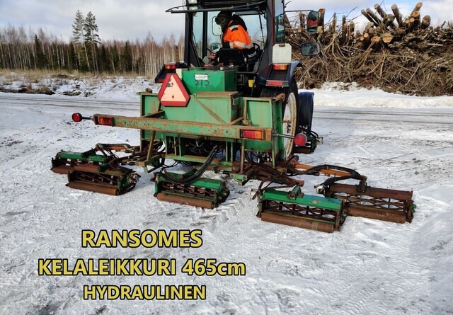 Ransomes kelaleikkuri 465cm hydraulinen, katso video - Slagleklipper: billede 1 Ransomes kelaleikkuri 465cm hydraulinen, katso video - Slagleklipper: billede 1