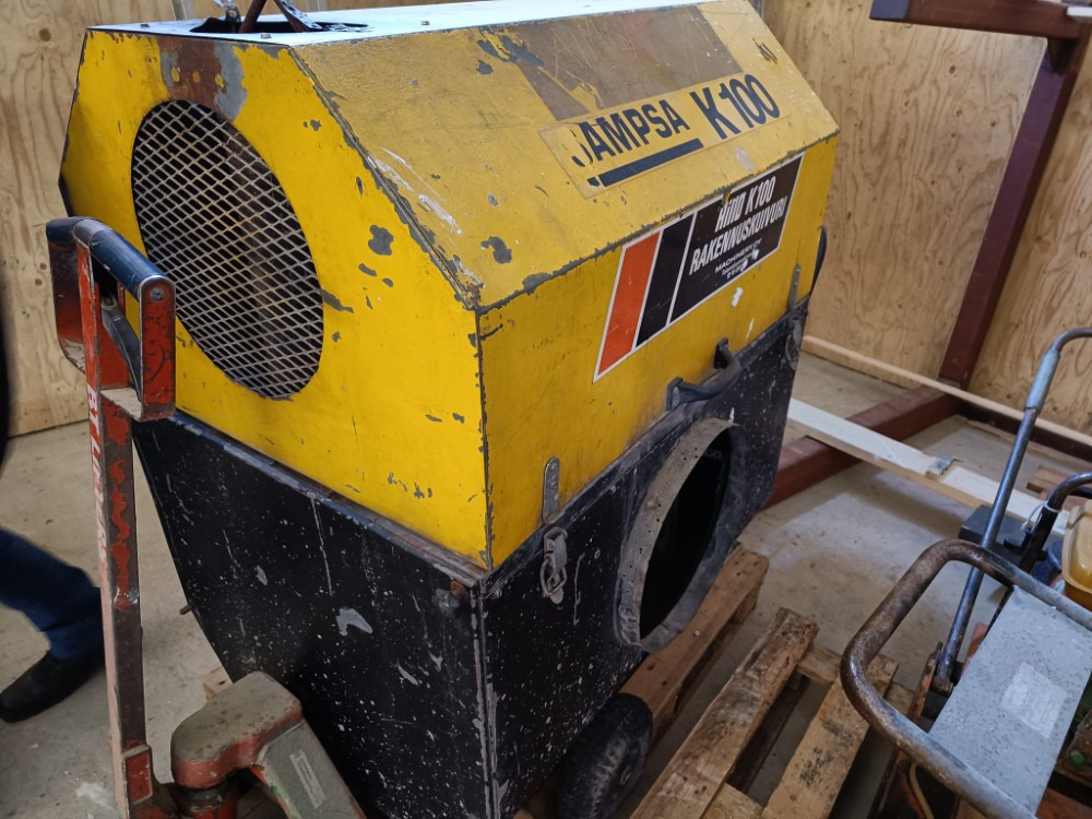 Sampsa K100 työmaapuhallin - Bygningsudstyr: billede 3 Sampsa K100 työmaapuhallin - Bygningsudstyr: billede 3