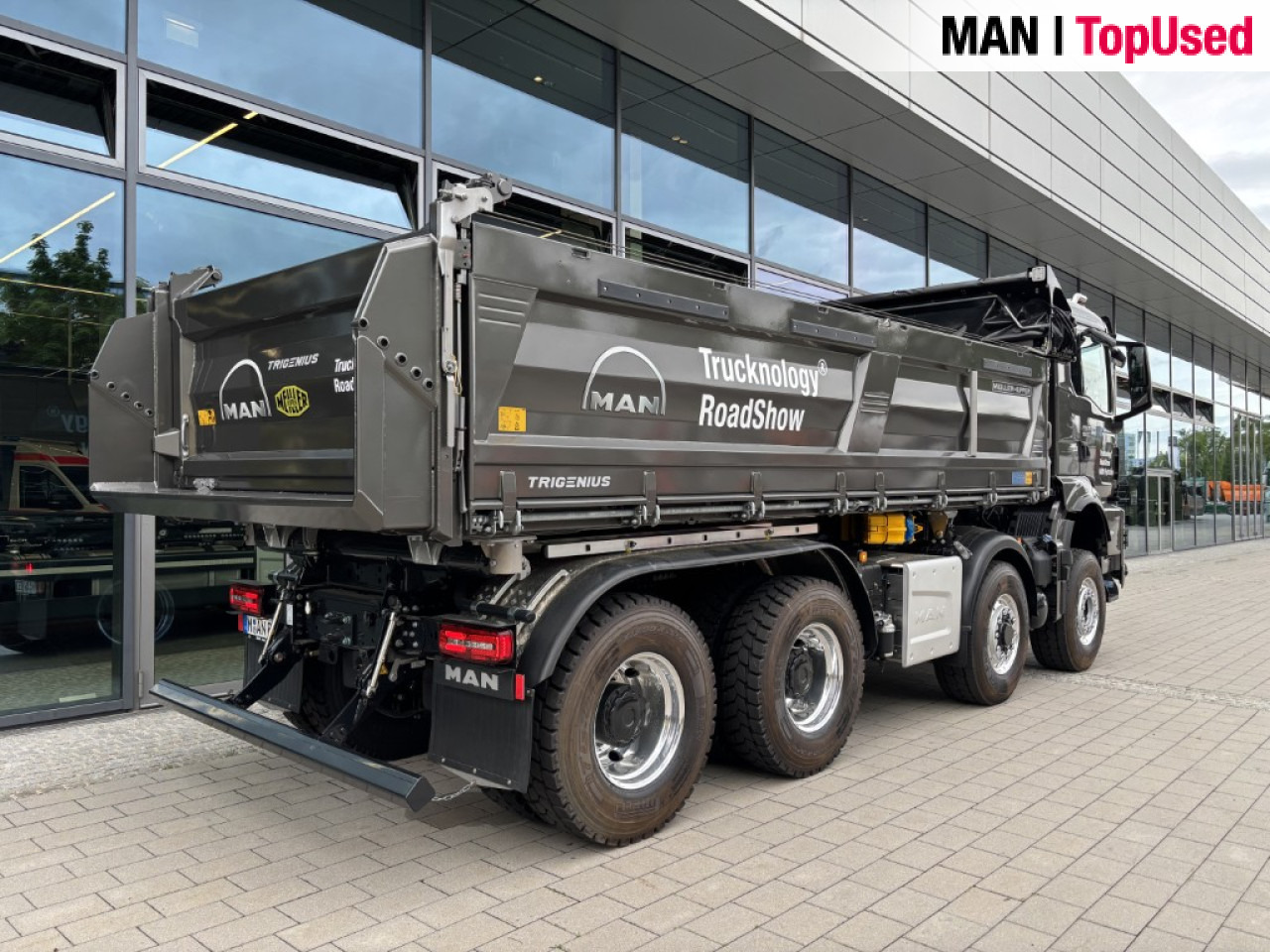 MAN TGS 35.540 8x4H BL CH MEILLER TRIGENIUS Pritarder - Tipvogn lastbil: billede 5 MAN TGS 35.540 8x4H BL CH MEILLER TRIGENIUS Pritarder - Tipvogn lastbil: billede 5