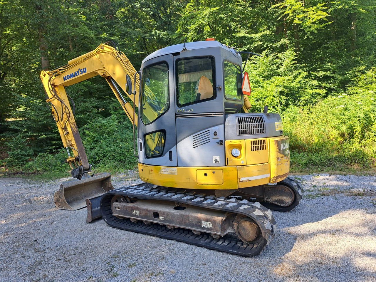 KOMATSU PC 78 new tracks - Bæltegravemaskine: billede 1 KOMATSU PC 78 new tracks - Bæltegravemaskine: billede 1