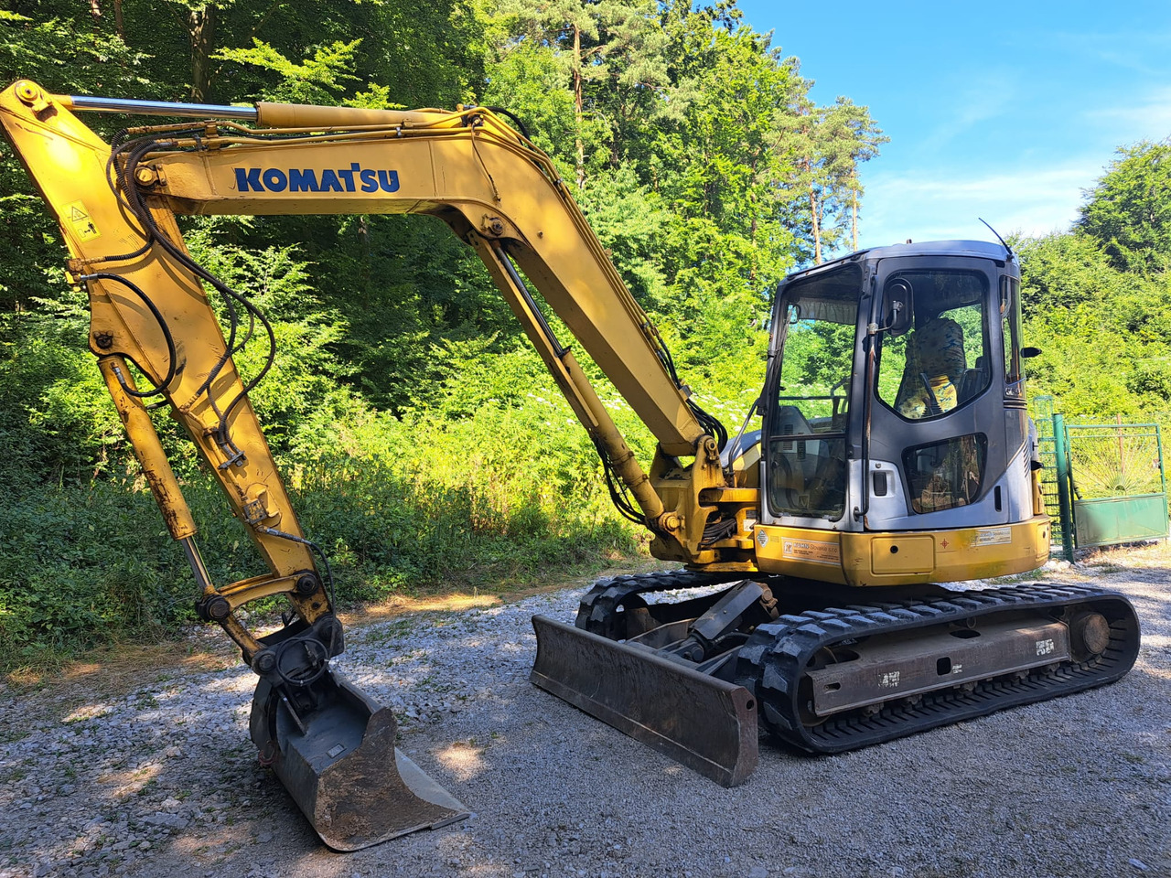 KOMATSU PC 78 new tracks - Bæltegravemaskine: billede 5 KOMATSU PC 78 new tracks - Bæltegravemaskine: billede 5