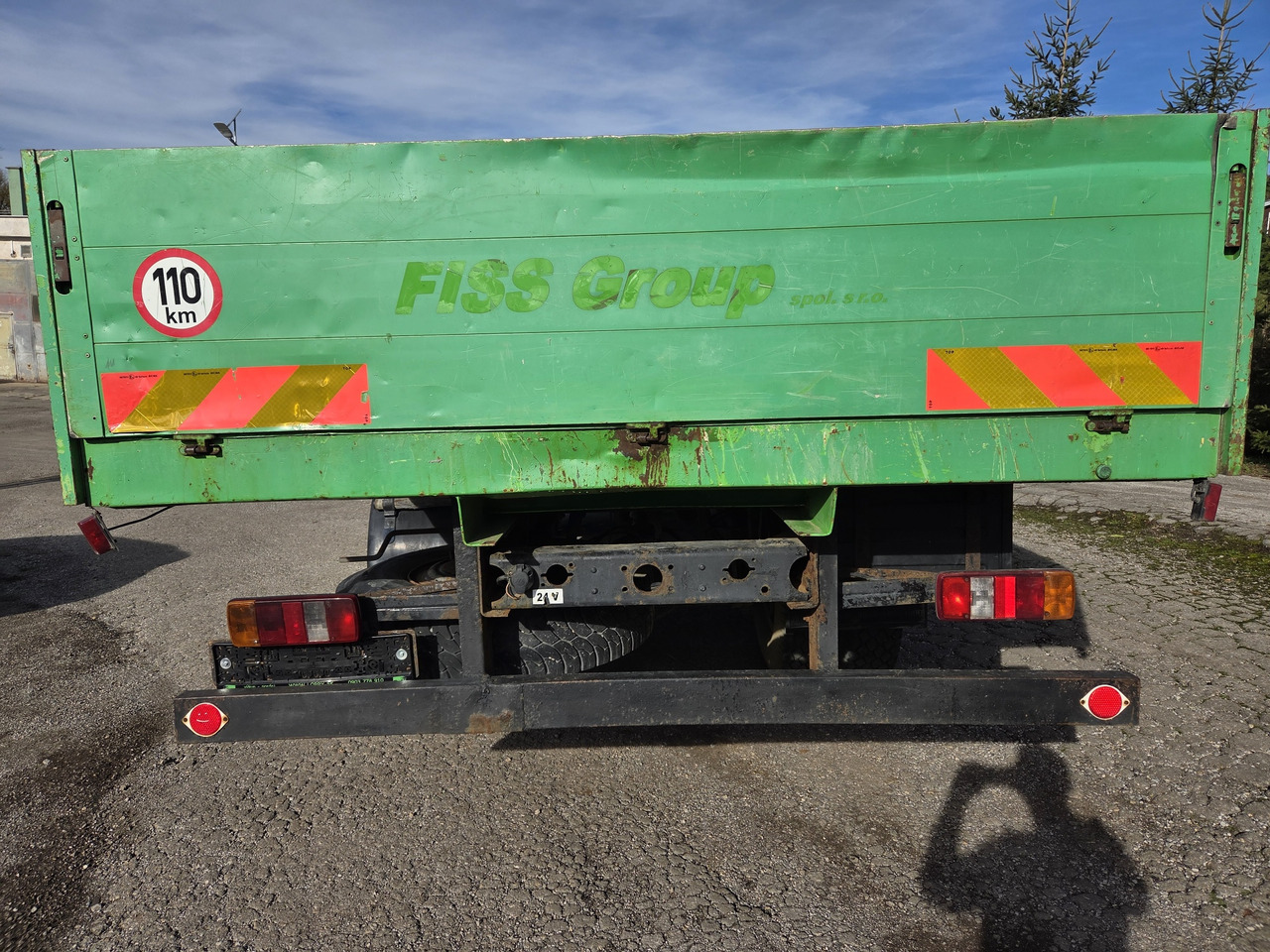 MAN 8.163 4x4 + crane FASSI F45A.22 - Lastbil med lad: billede 5 MAN 8.163 4x4 + crane FASSI F45A.22 - Lastbil med lad: billede 5