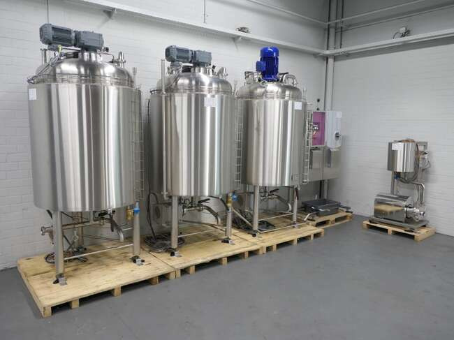 Packo batter mixing installation Battermix skid - Fødevaremaskine: billede 1 Packo batter mixing installation Battermix skid - Fødevaremaskine: billede 1