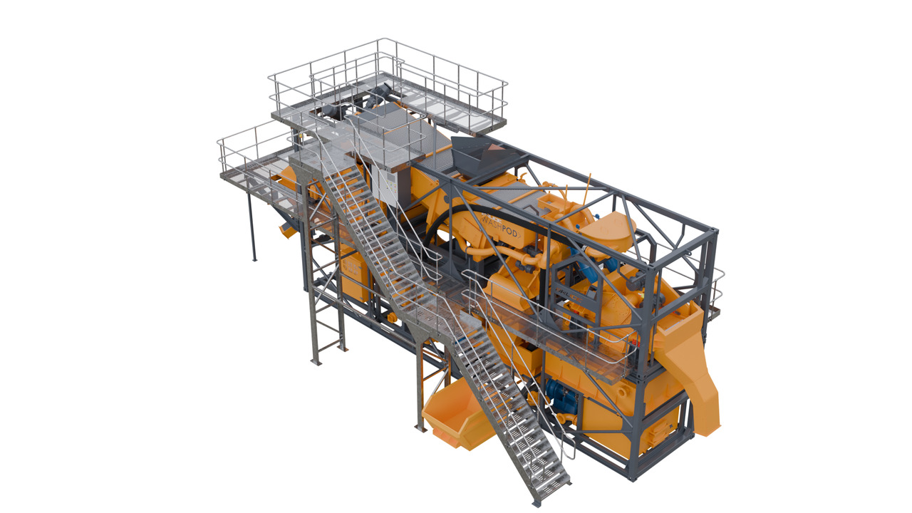 Bruce Complete Modular Twin Platform Washplant - Entreprenørmaskin, Sorterværk: billede 2 Bruce Complete Modular Twin Platform Washplant - Entreprenørmaskin, Sorterværk: billede 2