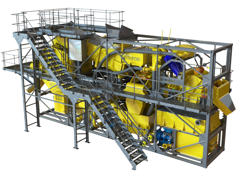 Bruce Complete Modular Twin Platform Washplant - Entreprenørmaskin, Sorterværk: billede 5 Bruce Complete Modular Twin Platform Washplant - Entreprenørmaskin, Sorterværk: billede 5