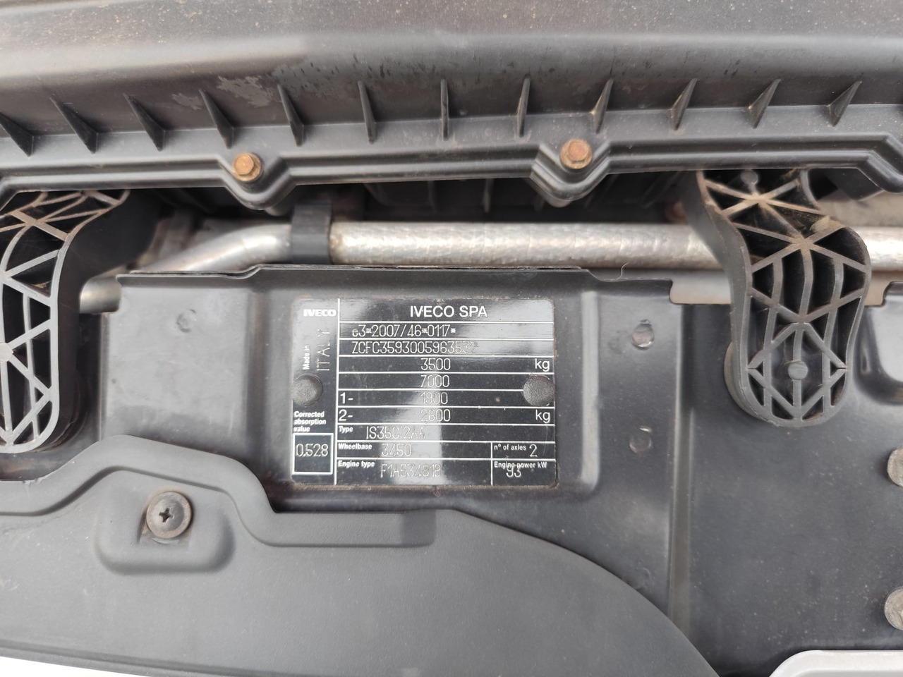 IVECO DAILY 35C13 - Ladbil med tip: billede 3 IVECO DAILY 35C13 - Ladbil med tip: billede 3