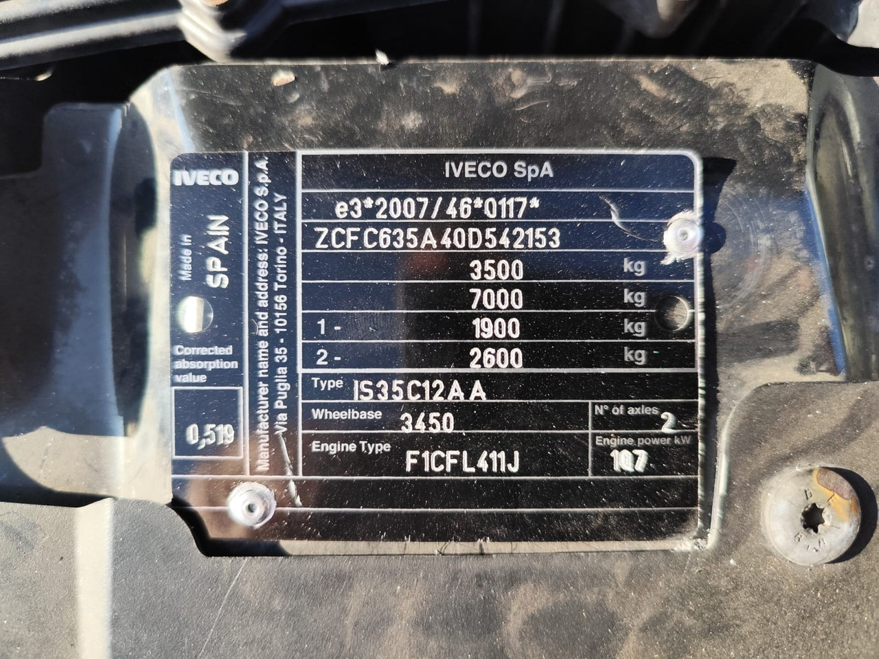 IVECO DAILY 35C15 - Lastbil med kran, Ladbil med tip: billede 2 IVECO DAILY 35C15 - Lastbil med kran, Ladbil med tip: billede 2