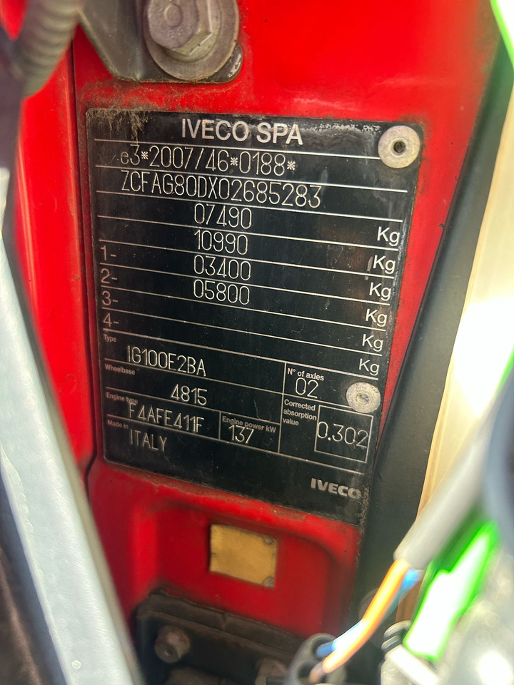 IVECO EUROCARGO 80-190 - Lastbil chassis: billede 2 IVECO EUROCARGO 80-190 - Lastbil chassis: billede 2