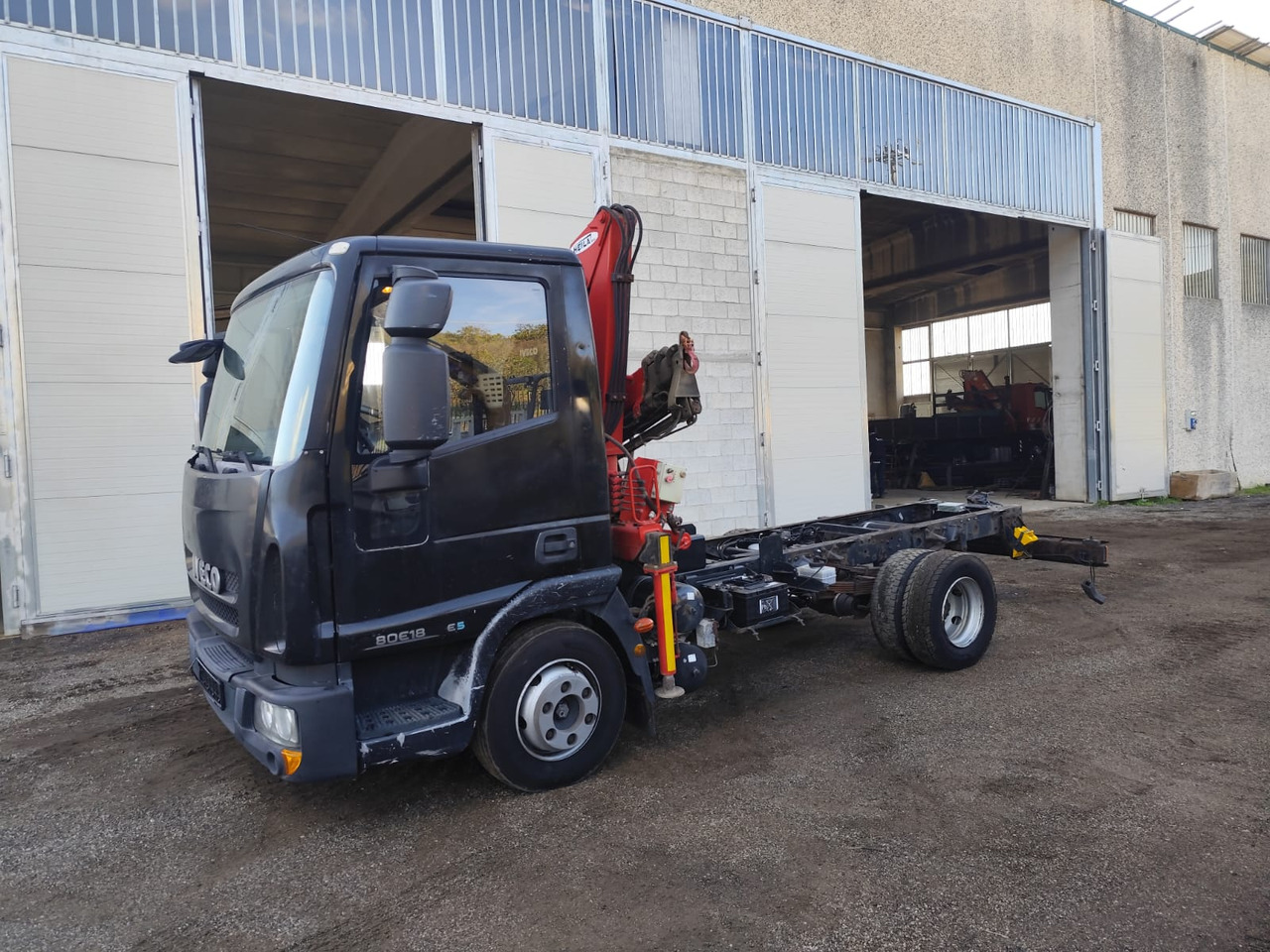 IVECO EUROCARGO 80E18 - Lastbil med kran, Tipvogn lastbil: billede 5 IVECO EUROCARGO 80E18 - Lastbil med kran, Tipvogn lastbil: billede 5