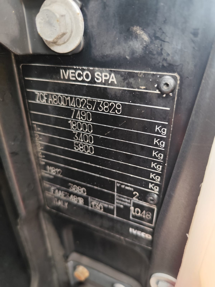 IVECO EUROCARGO 80E18 - Lastbil med kran, Tipvogn lastbil: billede 5 IVECO EUROCARGO 80E18 - Lastbil med kran, Tipvogn lastbil: billede 5