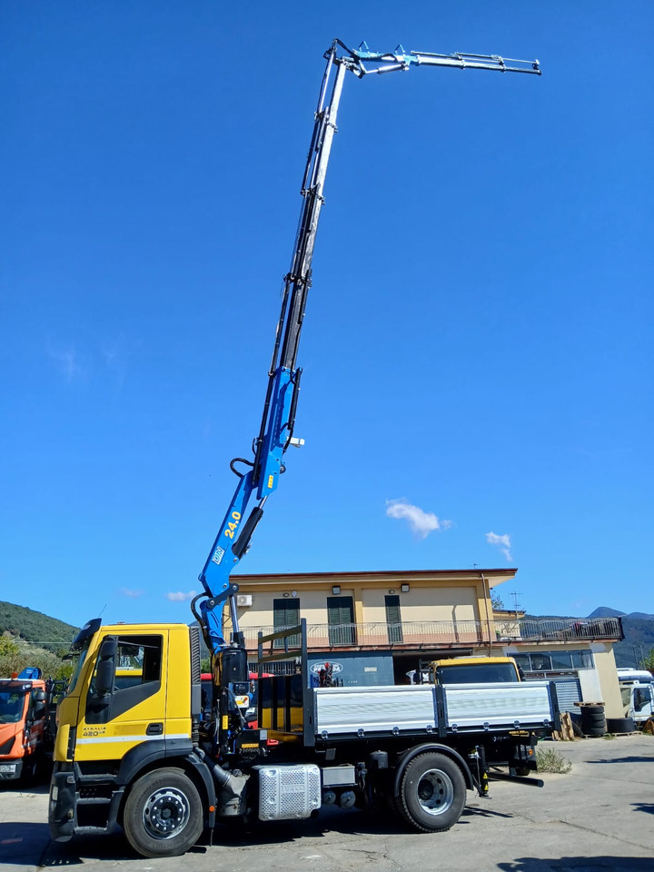 Lastbil med kran, Tipvogn lastbil IVECO STRALIS HI-STREET AD190S42: billede 13