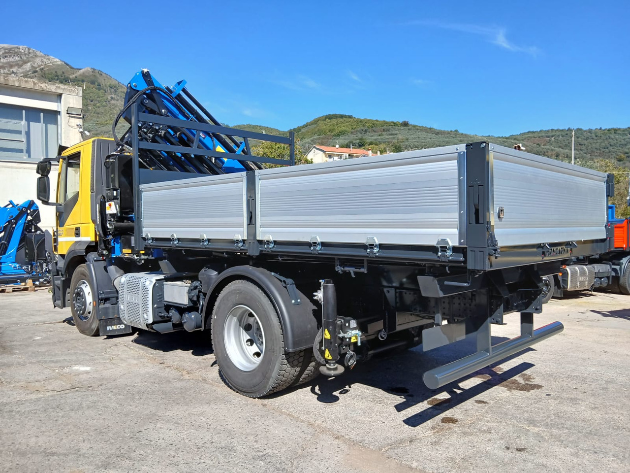Lastbil med kran, Tipvogn lastbil IVECO STRALIS HI-STREET AD190S42: billede 38