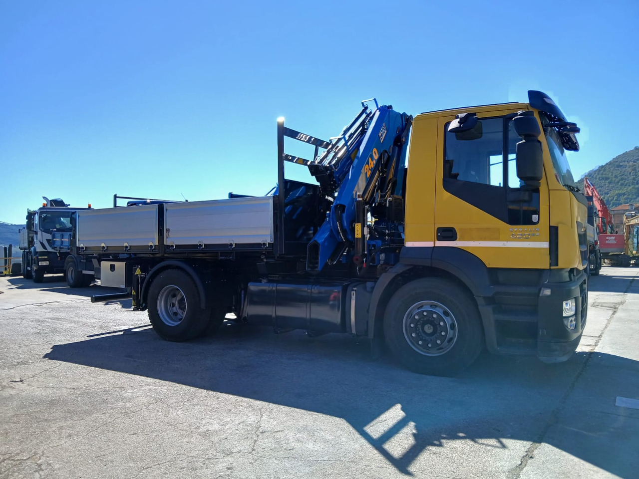 Lastbil med kran, Tipvogn lastbil IVECO STRALIS HI-STREET AD190S42: billede 47