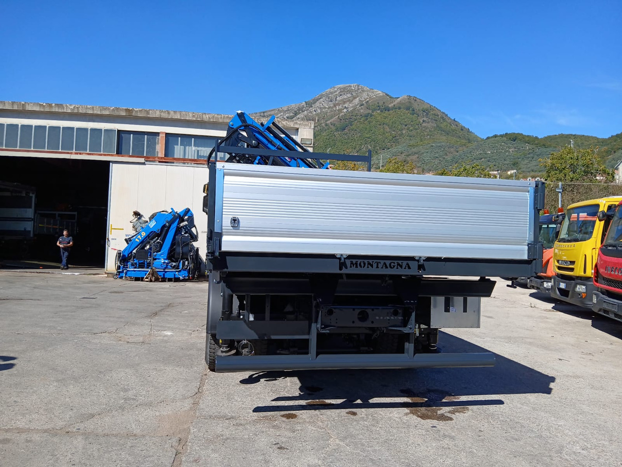 Lastbil med kran, Tipvogn lastbil IVECO STRALIS HI-STREET AD190S42: billede 40