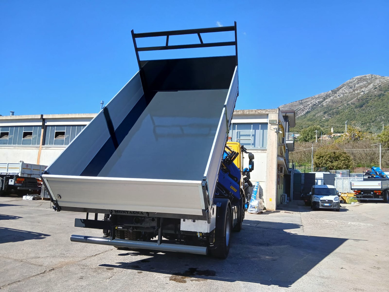 Lastbil med kran, Tipvogn lastbil IVECO STRALIS HI-STREET AD190S42: billede 20