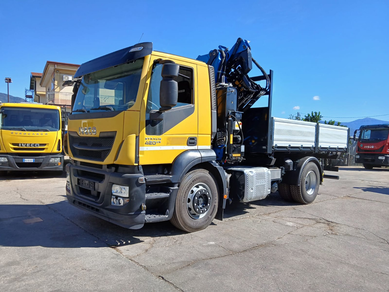Lastbil med kran, Tipvogn lastbil IVECO STRALIS HI-STREET AD190S42: billede 34