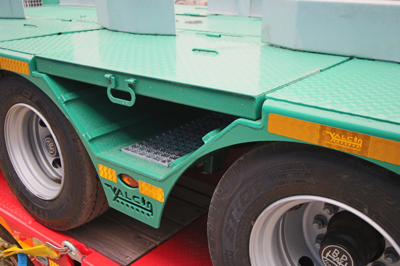 Nedbygget platform sættevogn til transportering tungemaskiner YALCIN: billede 16