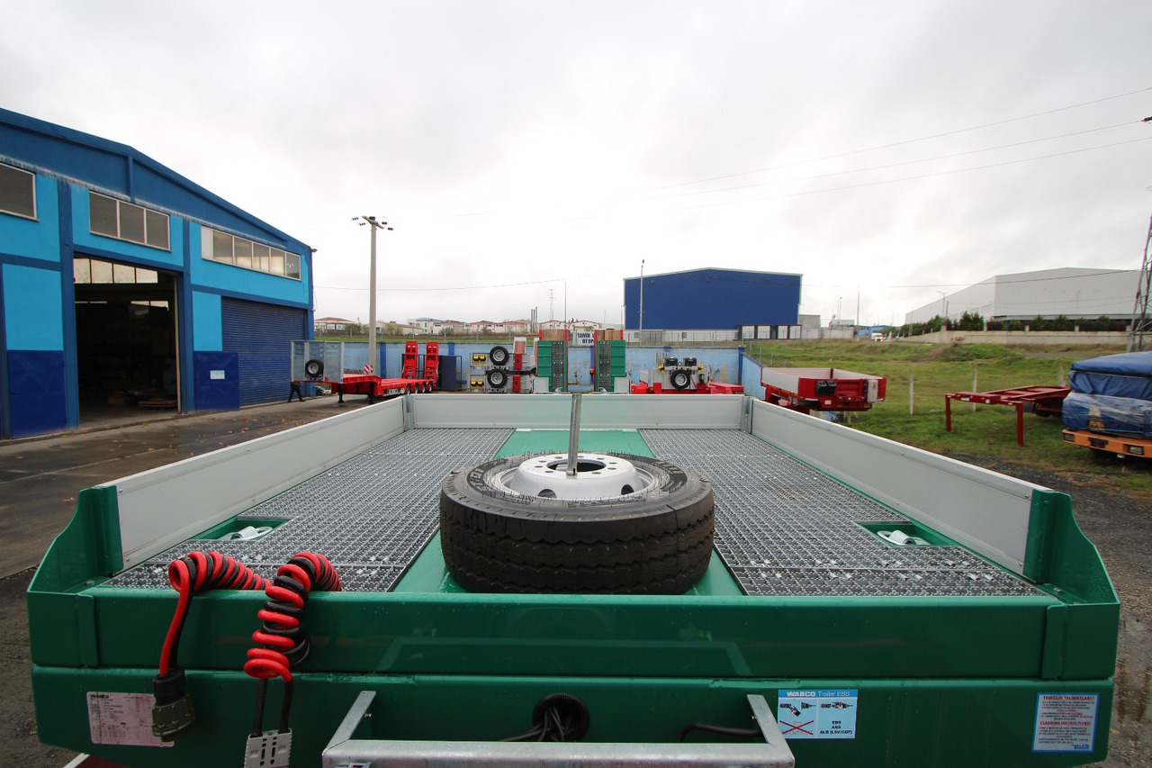 Nedbygget platform sættevogn til transportering tungemaskiner YALCIN: billede 8