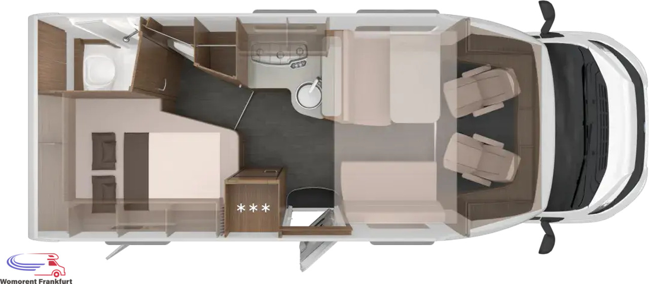 Wohnmobil Knaus L!VE WAVE 650 MF - Delintegreret autocamper: billede 3 Wohnmobil Knaus L!VE WAVE 650 MF - Delintegreret autocamper: billede 3