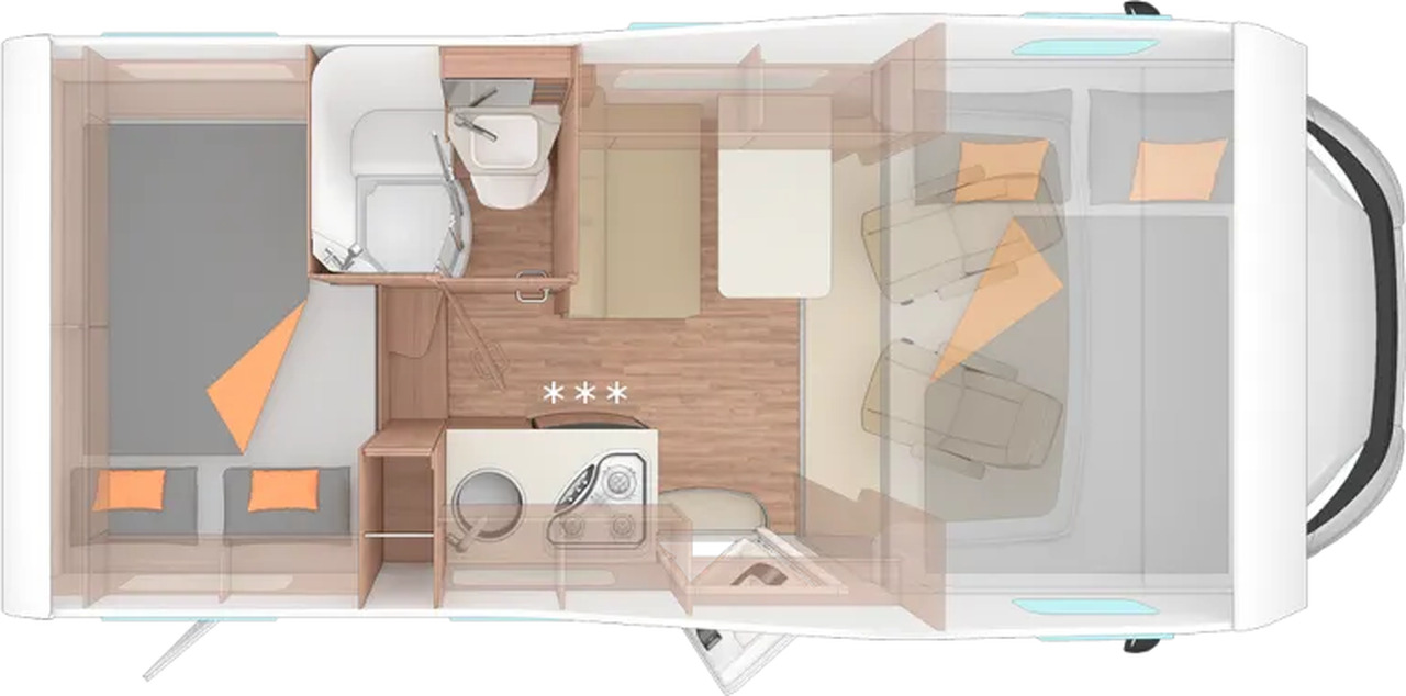 Wohnmobil Weinsberg CaraHome 550 MG - Autocamper med alkove: billede 2 Wohnmobil Weinsberg CaraHome 550 MG - Autocamper med alkove: billede 2