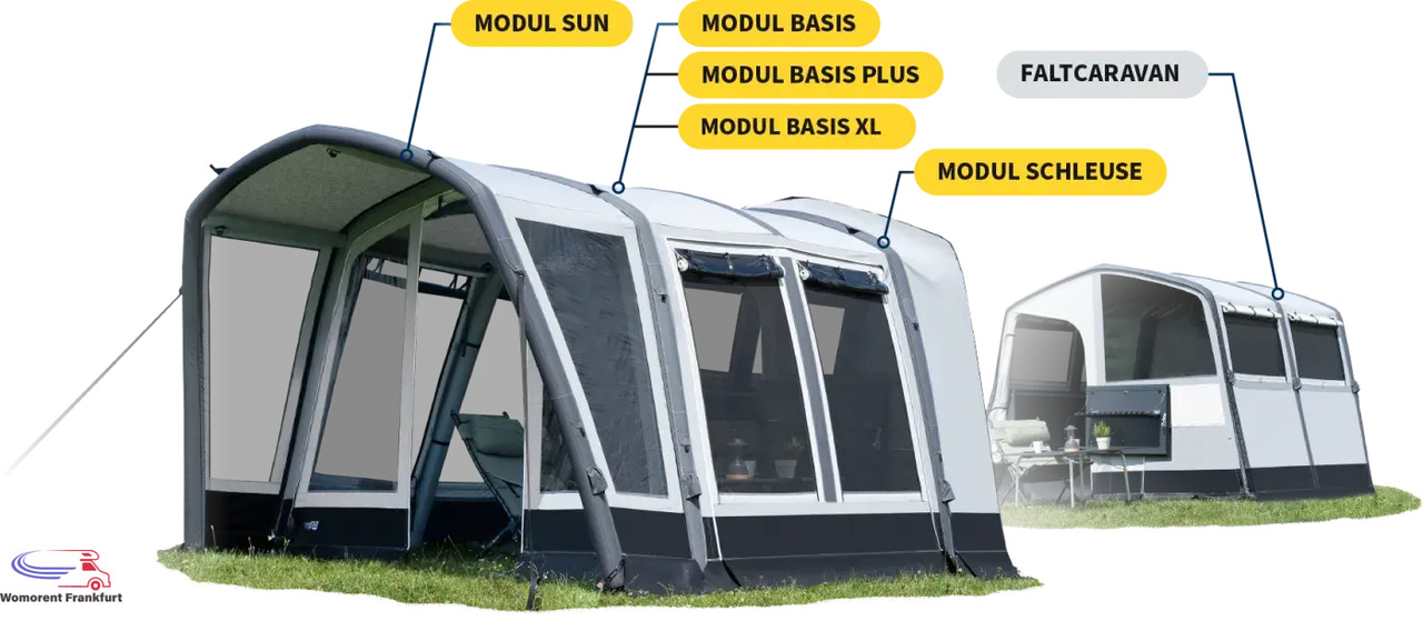 Ny Campingvogn Wohnwagen Wigo Coolibri 750 Faltcaravan: billede 12 Ny Campingvogn Wohnwagen Wigo Coolibri 750 Faltcaravan: billede 12