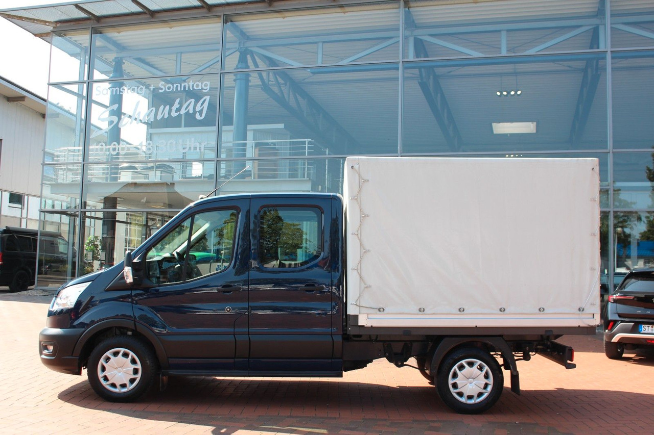 Ford Transit Pritsche 310 L2 Doka Plane el. Sitz - Varebil med presenning, Mandskabsbil: billede 4 Ford Transit Pritsche 310 L2 Doka Plane el. Sitz - Varebil med presenning, Mandskabsbil: billede 4