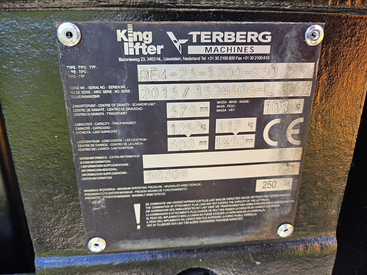 Medbringertruck Terberg King Lifter RE4: billede 6