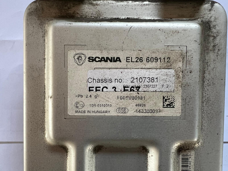 Scania EEC3 - Kontrol blok: billede 3 Scania EEC3 - Kontrol blok: billede 3