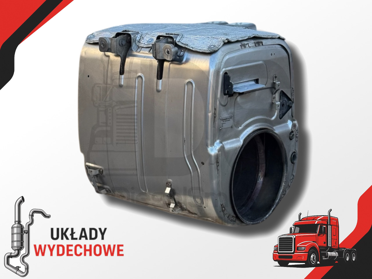 DAF XF 106 lift Catalyst SCR DOC XF - Katalysator: billede 1 DAF XF 106 lift Catalyst SCR DOC XF - Katalysator: billede 1