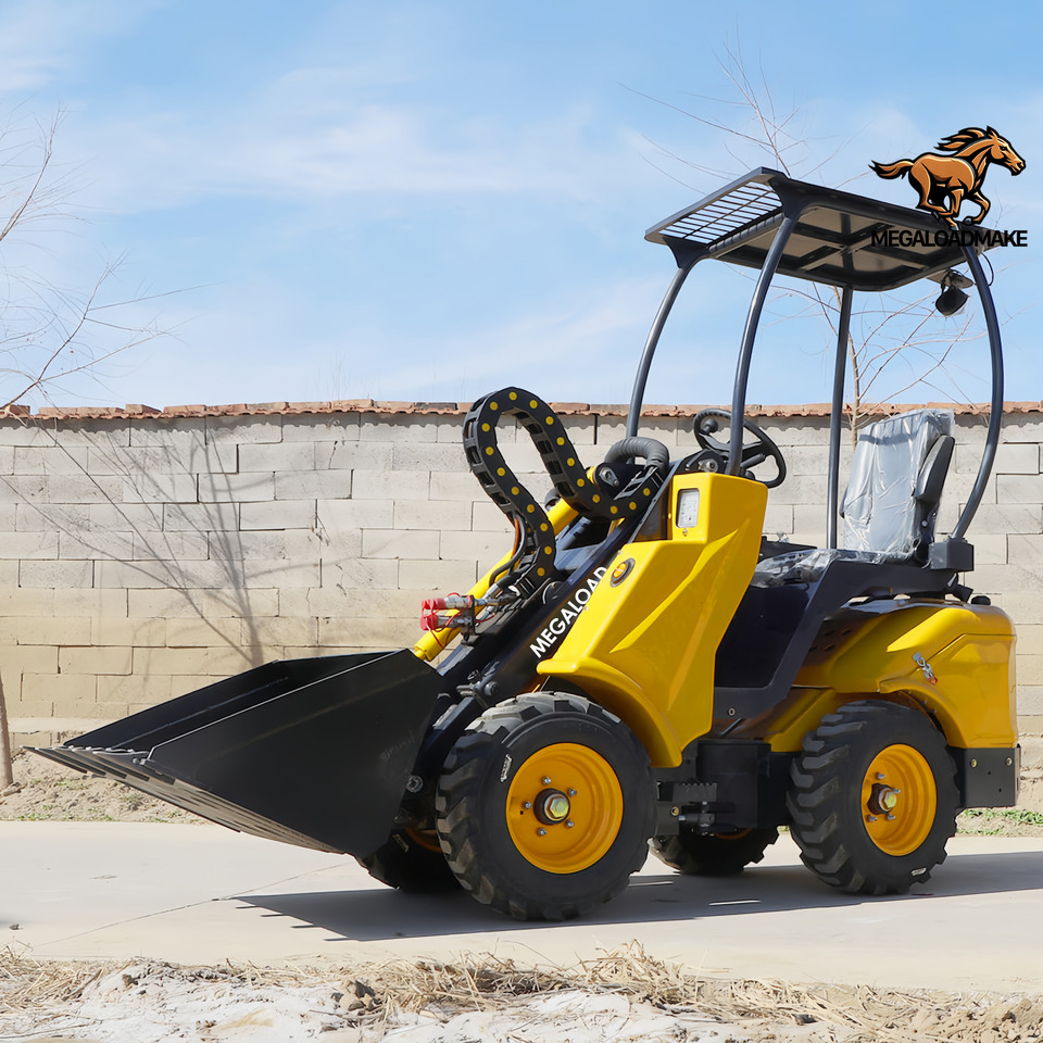 MEGALOAD AK625 Mini Wheel Loader Compact Size Articulated Diesel Kubota Engine P AK625 - Gummihjulslæsser: billede 2 MEGALOAD AK625 Mini Wheel Loader Compact Size Articulated Diesel Kubota Engine P AK625 - Gummihjulslæsser: billede 2