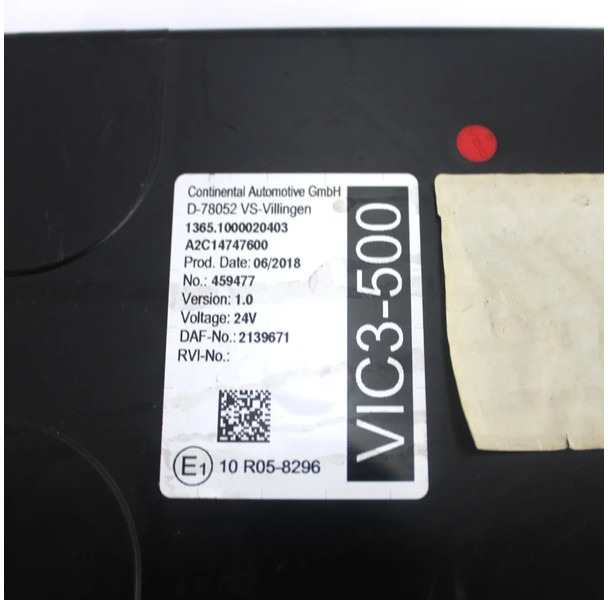 DAF XF106 VIC3 Module 2139671 | 2206308 | 2141289 Euro 6 - Kontrol blok for Lastbil: billede 2 DAF XF106 VIC3 Module 2139671 | 2206308 | 2141289 Euro 6 - Kontrol blok for Lastbil: billede 2