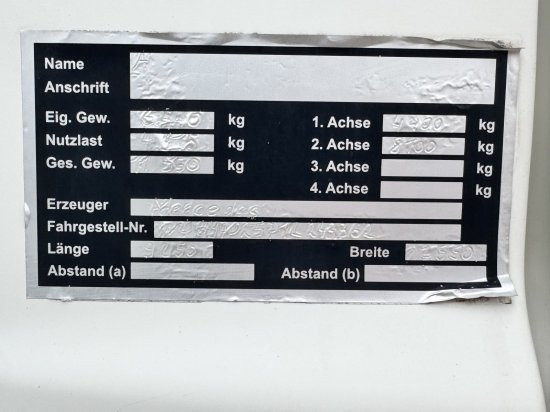 Mercedes-Benz Atego 1222 L Euro 4 - Lastbil med presenning: billede 5 Mercedes-Benz Atego 1222 L Euro 4 - Lastbil med presenning: billede 5