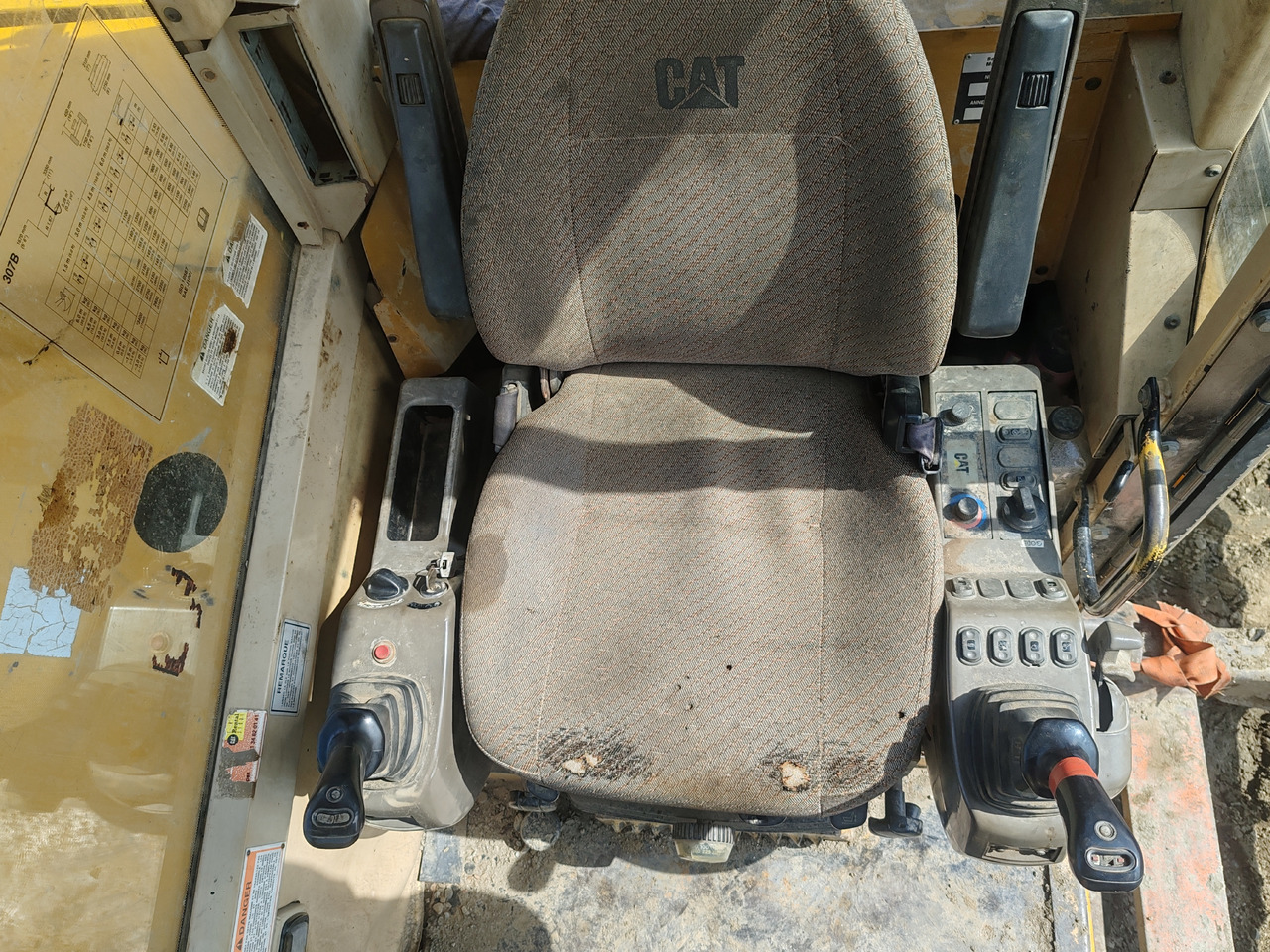 Minigravemaskine CATERPILLAR 307b: billede 8
