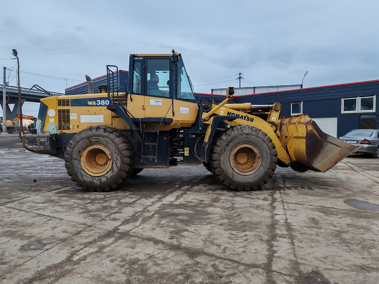KOMATSU WA 380-S - Gummihjulslæsser: billede 5 KOMATSU WA 380-S - Gummihjulslæsser: billede 5