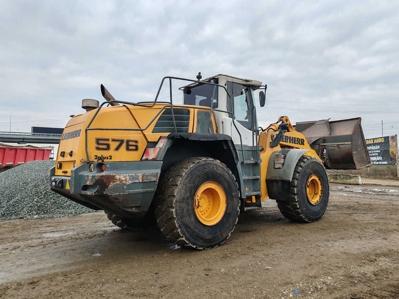 Liebherr L576 2plus2 - Gummihjulslæsser: billede 5 Liebherr L576 2plus2 - Gummihjulslæsser: billede 5