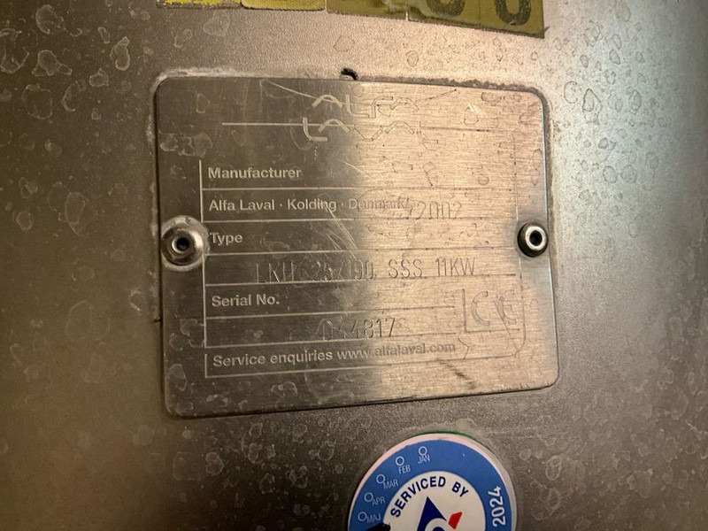 Alfa Romeo Laval LKH 25/190 - Luftkompressor: billede 5 Alfa Romeo Laval LKH 25/190 - Luftkompressor: billede 5
