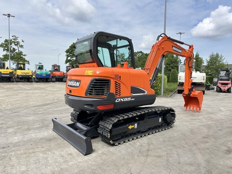 Doosan DX55-9C - Bæltegravemaskine: billede 4 Doosan DX55-9C - Bæltegravemaskine: billede 4