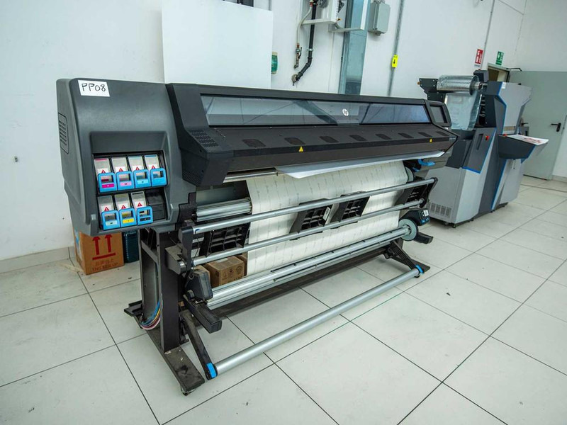 Hp Latex 1500 - Digital trykmaskine: billede 1 Hp Latex 1500 - Digital trykmaskine: billede 1