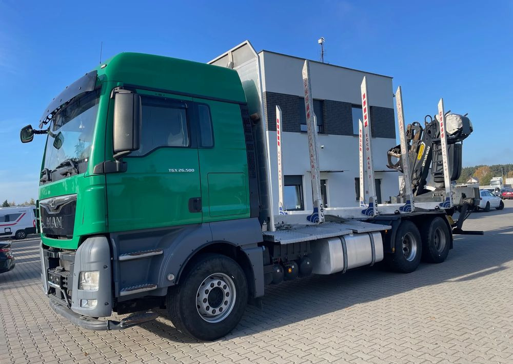 Tømmerbil, Lastbil med kran MAN TGX 26.500, 6x4, HDS EPSILOM M12Z, do transportu drewna.: billede 10 Tømmerbil, Lastbil med kran MAN TGX 26.500, 6x4, HDS EPSILOM M12Z, do transportu drewna.: billede 10