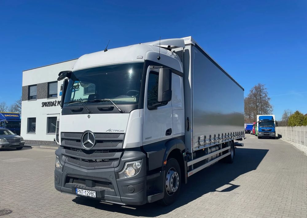 Mercedes-Benz ACTROS 1827, Firanka 9,5 m! - Lastbil med presenning: billede 1 Mercedes-Benz ACTROS 1827, Firanka 9,5 m! - Lastbil med presenning: billede 1