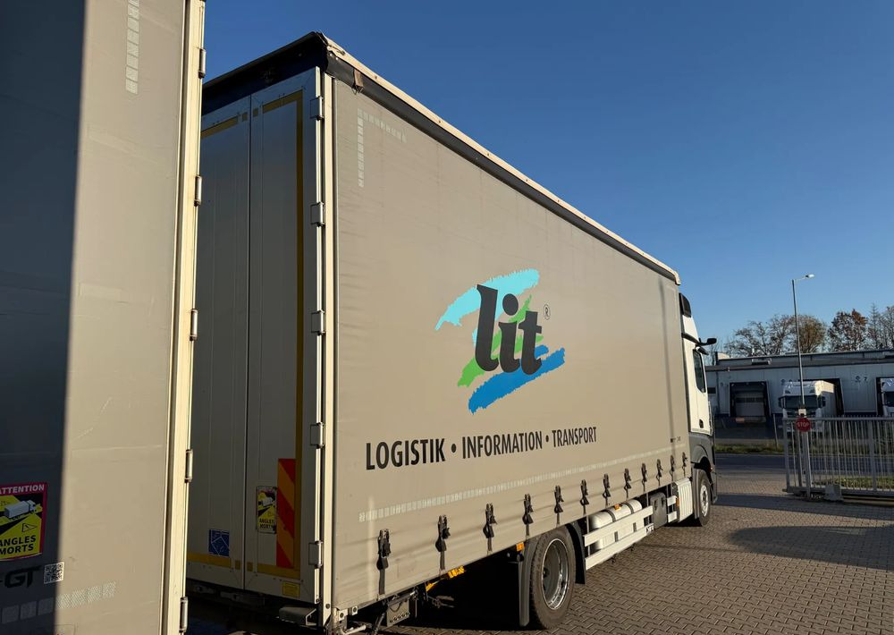 Mercedes-Benz ACTROS 1845 Zestaw przestrzenny przejazdowy120m3 - Lastbil med presenning: billede 5 Mercedes-Benz ACTROS 1845 Zestaw przestrzenny przejazdowy120m3 - Lastbil med presenning: billede 5