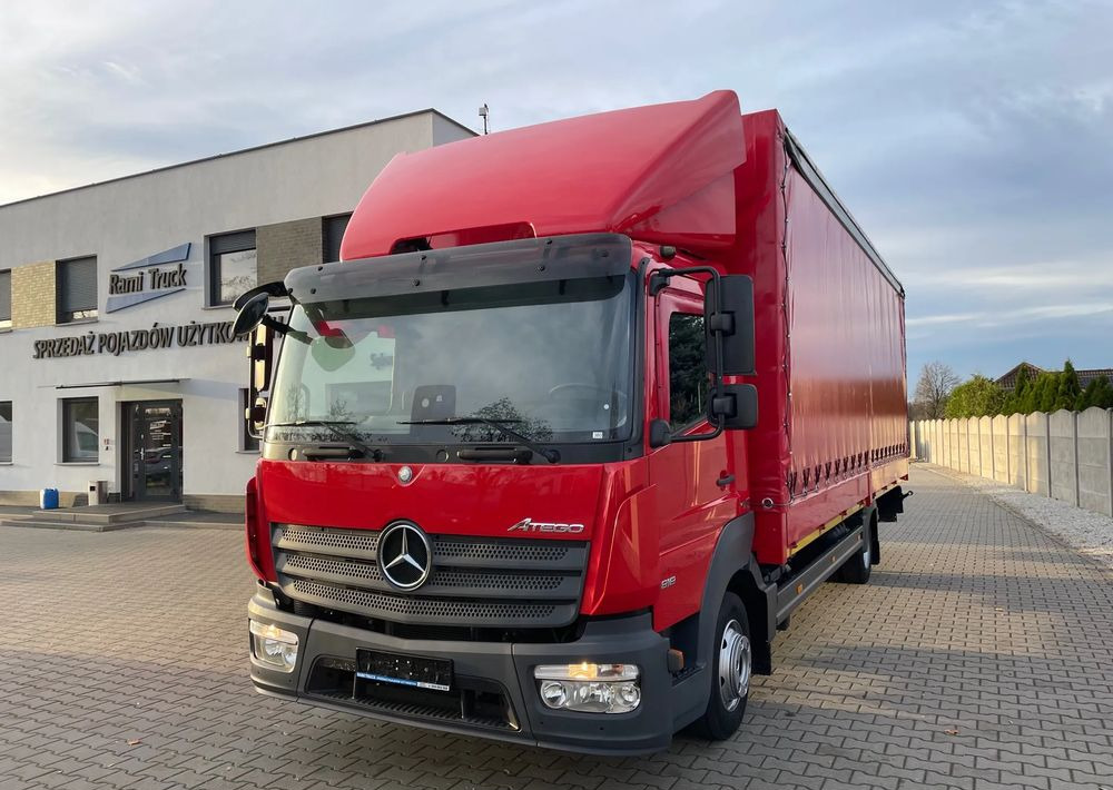 Mercedes-Benz ATEGO 818, Klima, webasto, 17 euro palet! - Lastbil med presenning: billede 1 Mercedes-Benz ATEGO 818, Klima, webasto, 17 euro palet! - Lastbil med presenning: billede 1