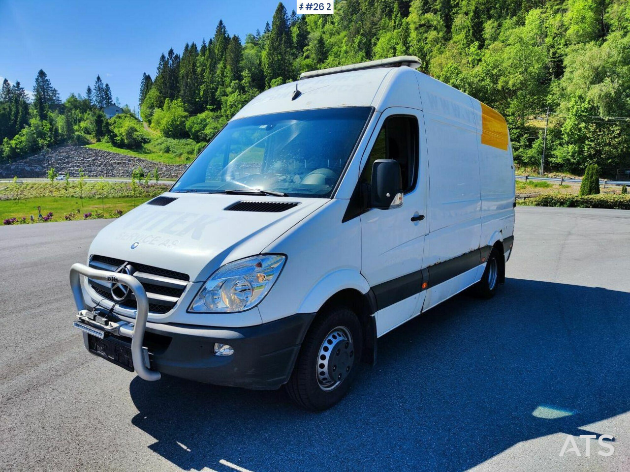 2014 Mercedes Sprinter 516CDI Wash truck. Feierabend & Fock, Steam. - Varevogn: billede 1 2014 Mercedes Sprinter 516CDI Wash truck. Feierabend & Fock, Steam. - Varevogn: billede 1